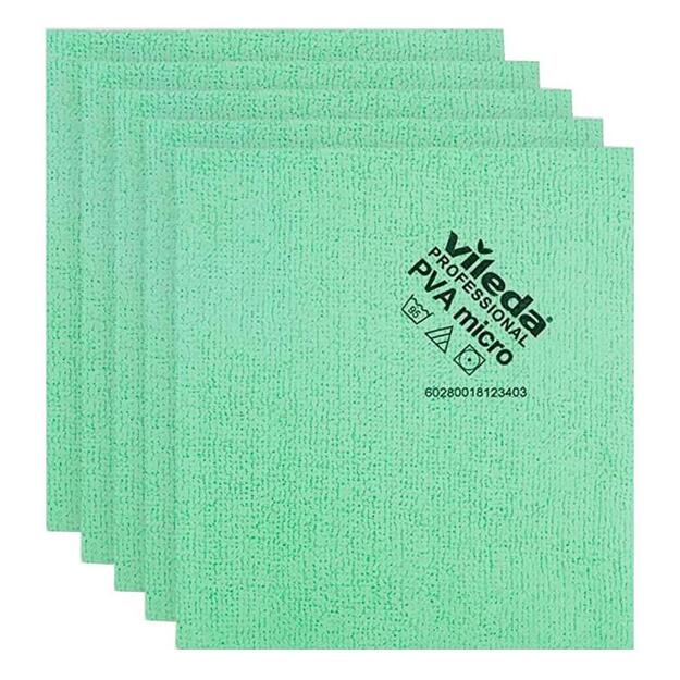 Mikropluošto šluostė Vileda PVAmicro, žalia
